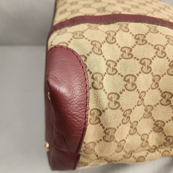 GUCCI GG Canvas Marrakech Tote Bag - Picture 10 of 16